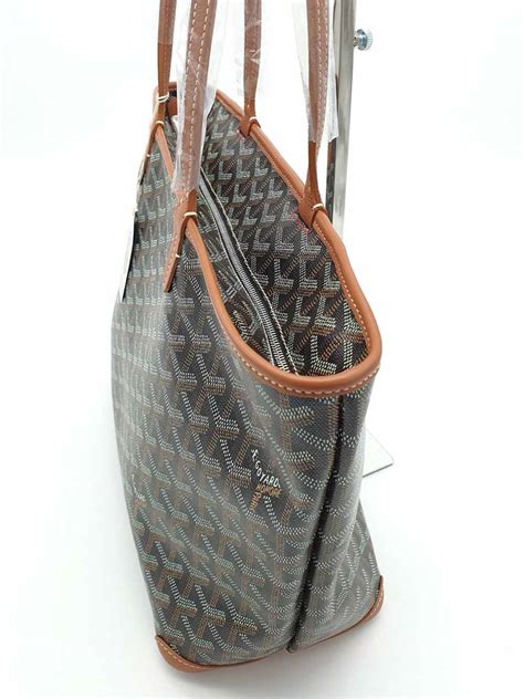 goyard saint louis tote goyardine pm|artois mm bag goyard price.